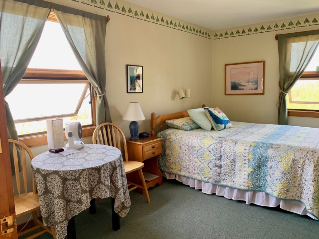 Guest room at the Bluff House Inn Gouldsboro