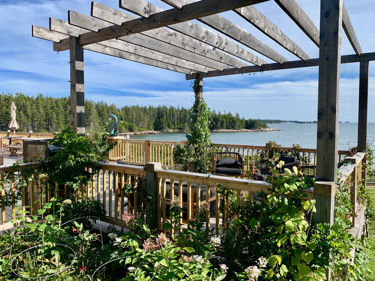 Pergola at Aragosta