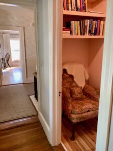 Reading nook at 165