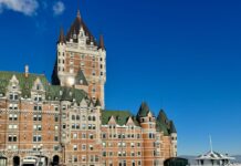 The Chateau Frontenac in Quebec City