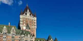 The Chateau Frontenac in Quebec City